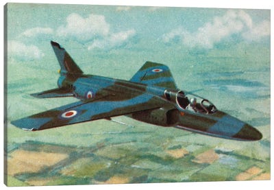 Gnat Canvas Art Print - Military Aircraft Art