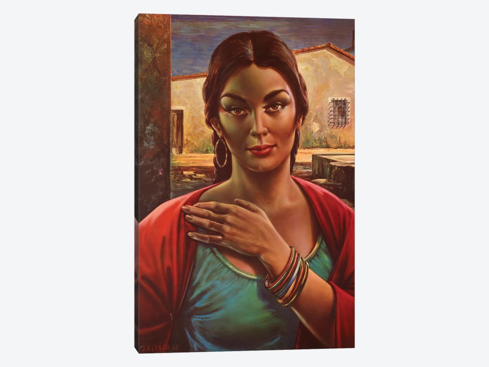 Lalinda The Gipsy Seller by Hemingway Design 1-piece Canvas Art Print