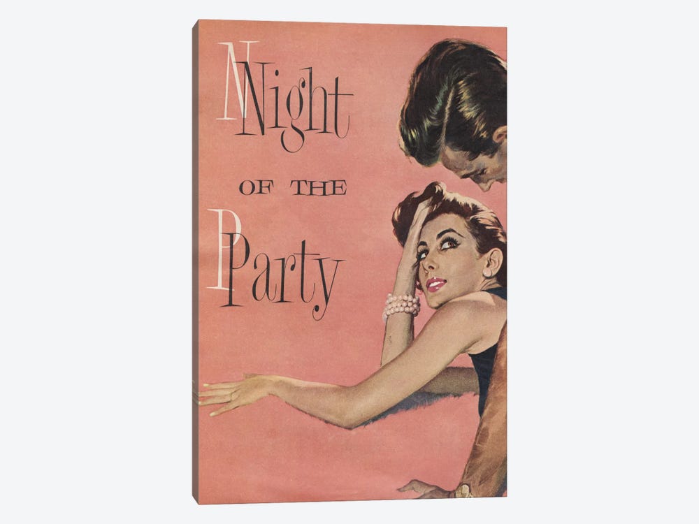 Night Of The Party 1-piece Canvas Print