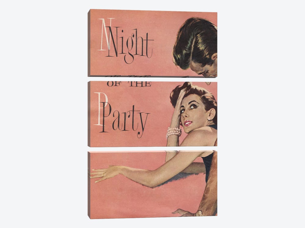 Night Of The Party by Hemingway Design 3-piece Art Print