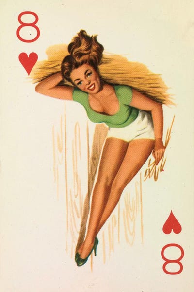 Hearts: She Eight My Heart by Hemingway Design