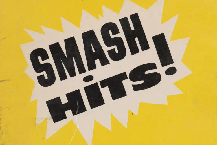 Smash Hits by Hemingway Design wall art