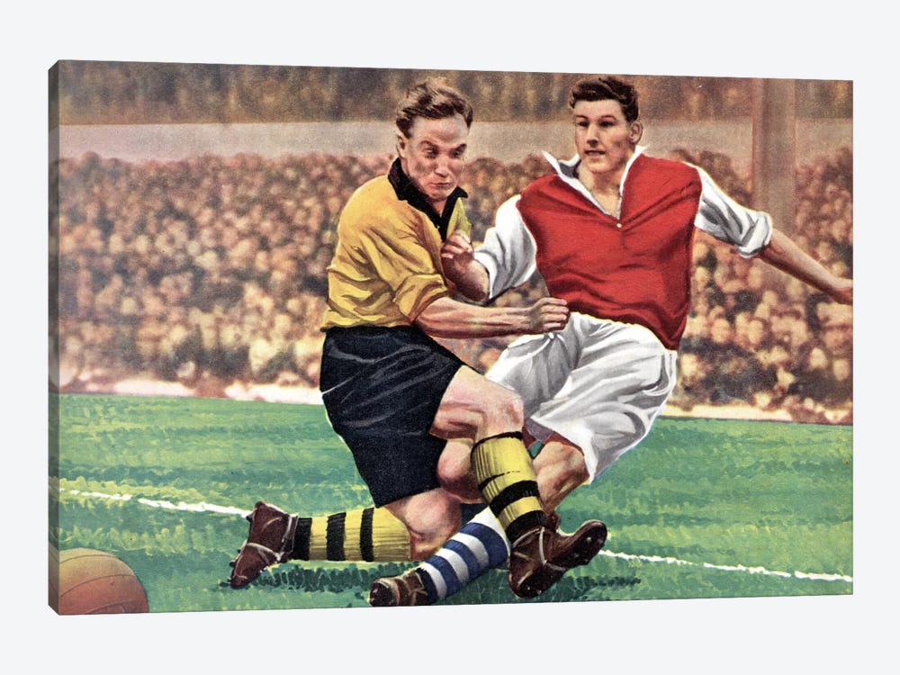 The Beautiful Game by Hemingway Design 1-piece Canvas Print