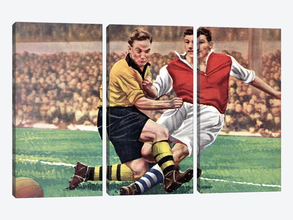 The Beautiful Game by Hemingway Design 3-piece Canvas Art Print