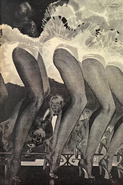 Legs: The Legs Of Moulin Rouge by Hemingway Design