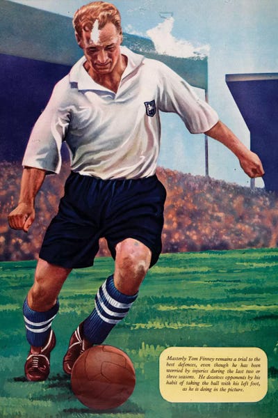 Soccer: Tom Finney by Hemingway Design