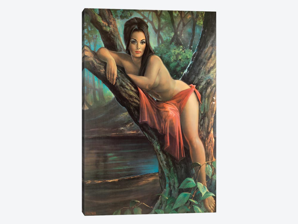 Woodland Goddess by Hemingway Design 1-piece Canvas Art Print