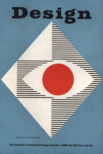 October 1955 by Hemingway Design framed canvas print