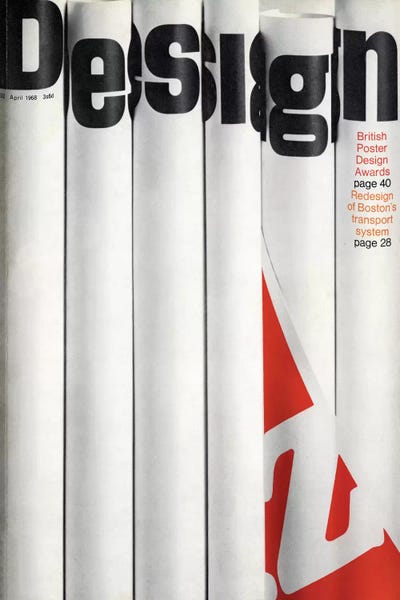 April 1968 by Hemingway Design framed canvas print