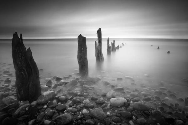 Rocky Beaches: Soft Light by Martin Henson