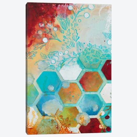 Aflutter I Canvas Print #HER3} by Heather Robinson Canvas Art