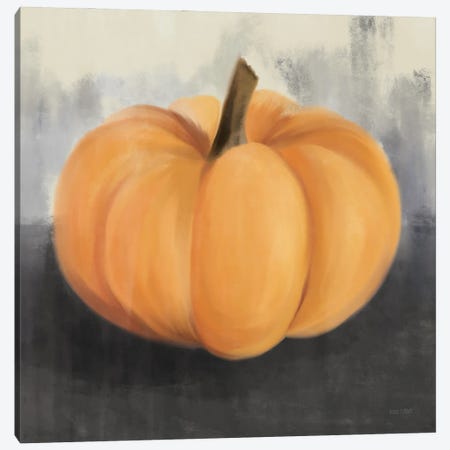 Orange Rustic Pumpkin Canvas Print #HFE121} by House Fenway Canvas Print