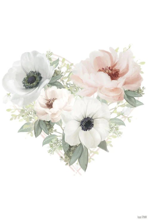 Floral Heart by House Fenway wall art