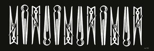 House Fenway: Laundry Clothespins by House Fenway
