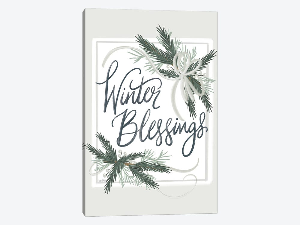 Winter Blessings by House Fenway 1-piece Art Print