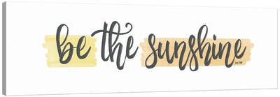 Be The Sunshine Canvas Art Print - House Fenway