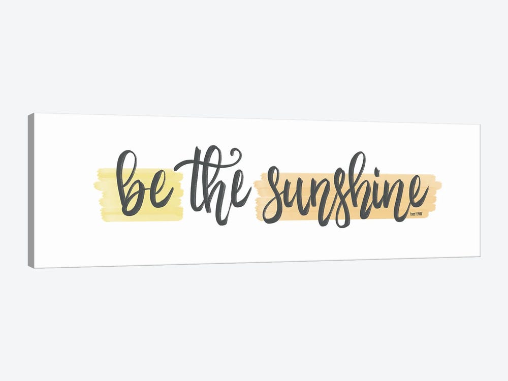 Be The Sunshine by House Fenway 1-piece Canvas Art