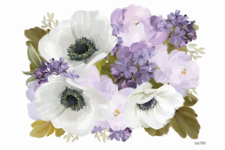 Lilacs And Anemones