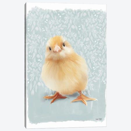 Spring Chick II Canvas Print #HFE208} by House Fenway Canvas Art