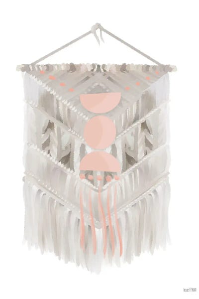 House Fenway: Pink Bohemian Macrame by House Fenway