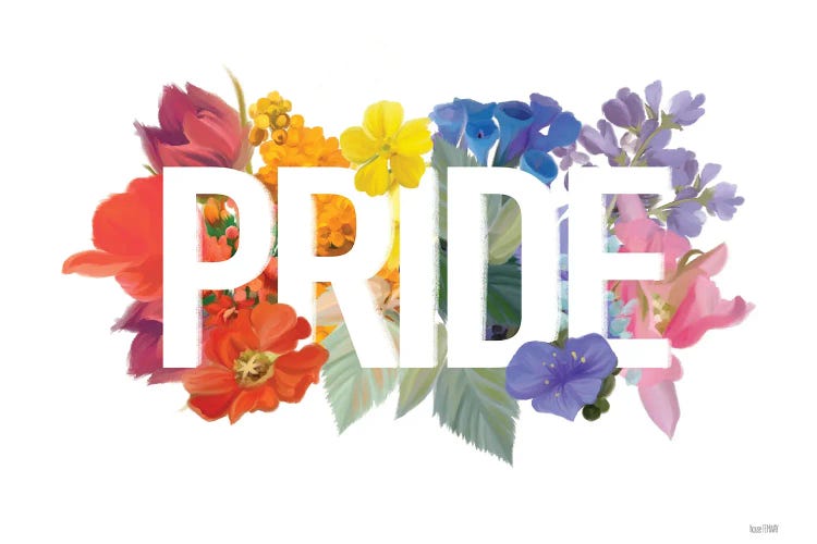Rainbow Pride by House Fenway wall art
