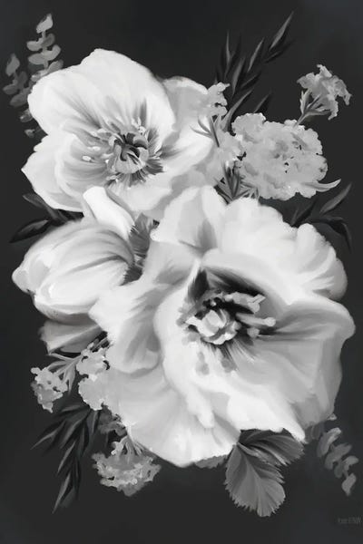 Black & White Florals: Simple Beauty by House Fenway