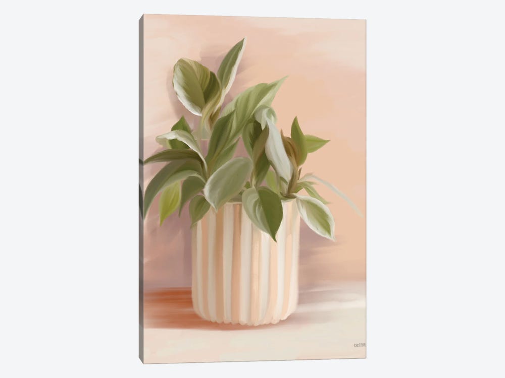 Striped Bohemian Plant I by House Fenway 1-piece Art Print