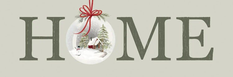 Christmas HOME Sign