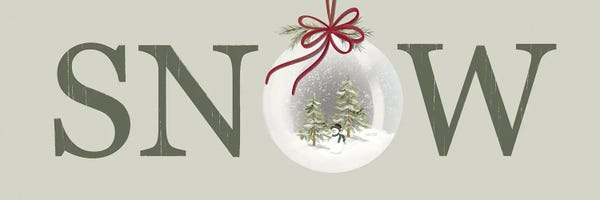 Christmas SNOW Sign