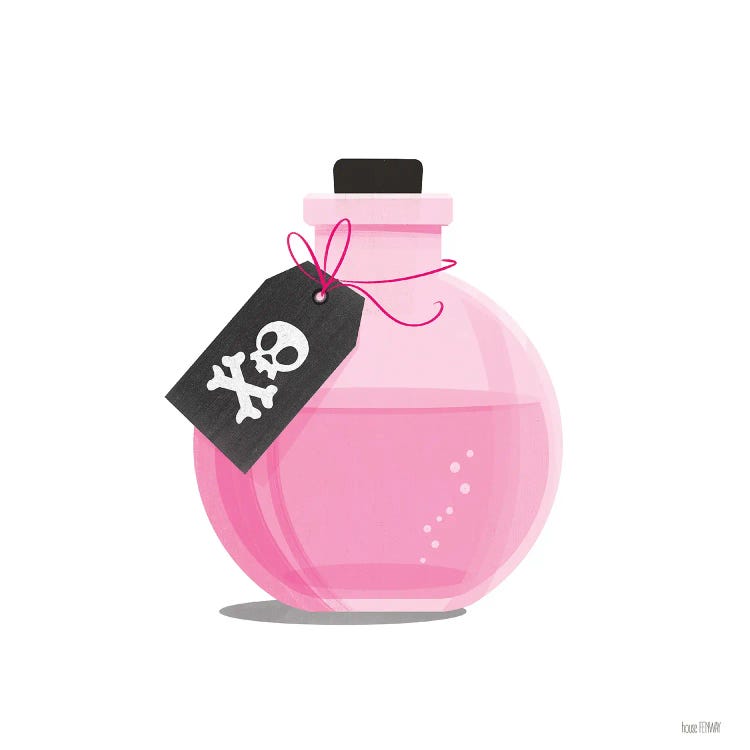 Poison in Pink by House Fenway wall art