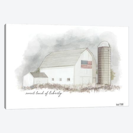 Sweet Liberty Canvas Print #HFE28} by House Fenway Canvas Art Print