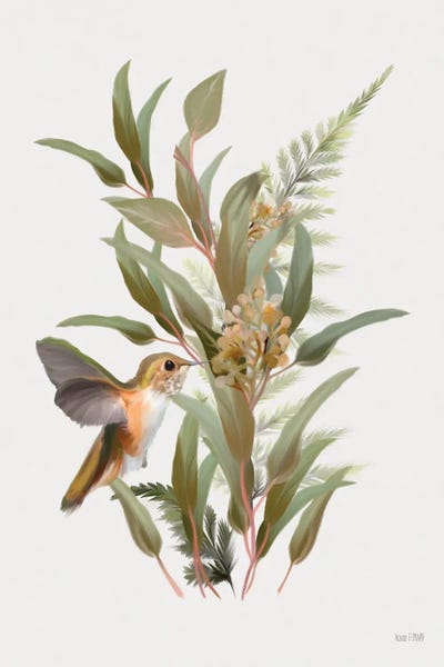 Canvas Art Prints: Hummingbird Grove I by House Fenway