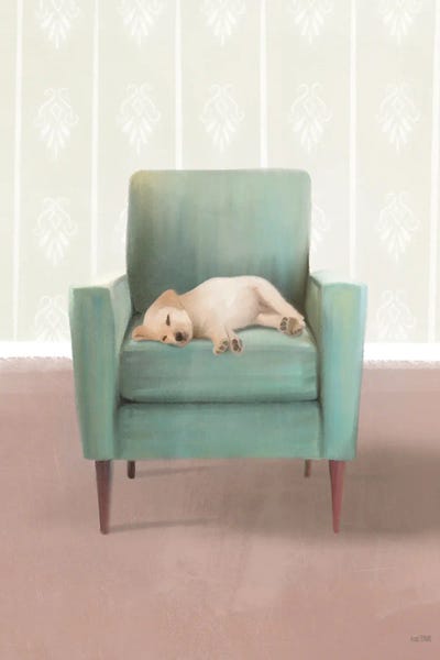 Puppies: Nap Time Golden Pup by House Fenway