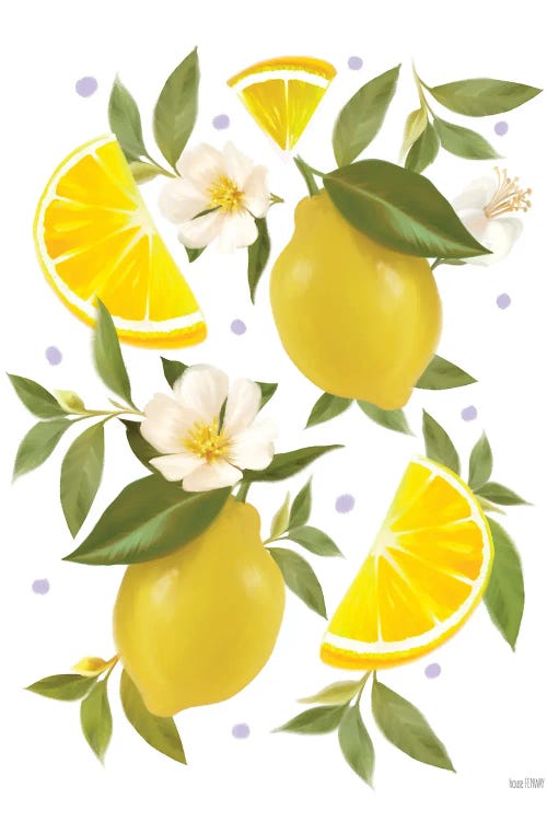 Citrus Lemon Botanical