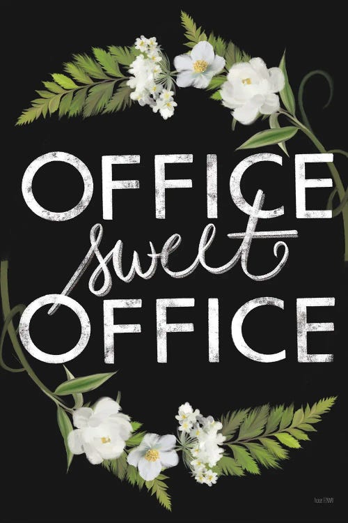 Office Sweet Office by House Fenway wall art