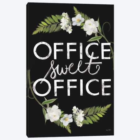 Office Sweet Office Canvas Print #HFE60} by House Fenway Canvas Art Print