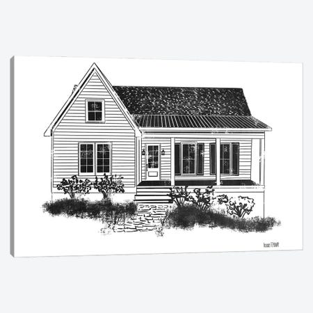 Farmhouse I Canvas Print #HFE6} by House Fenway Canvas Wall Art