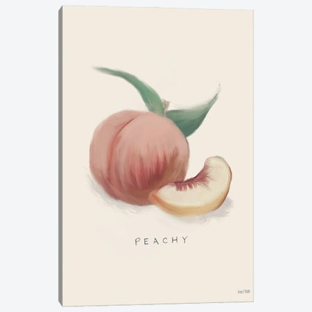 Peachy Canvas Print #HFE81} by House Fenway Art Print