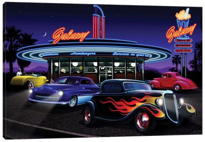 Galaxy Diner I Canvas Art Print