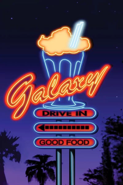 Helen Flint: Galaxy Diner III by Helen Flint