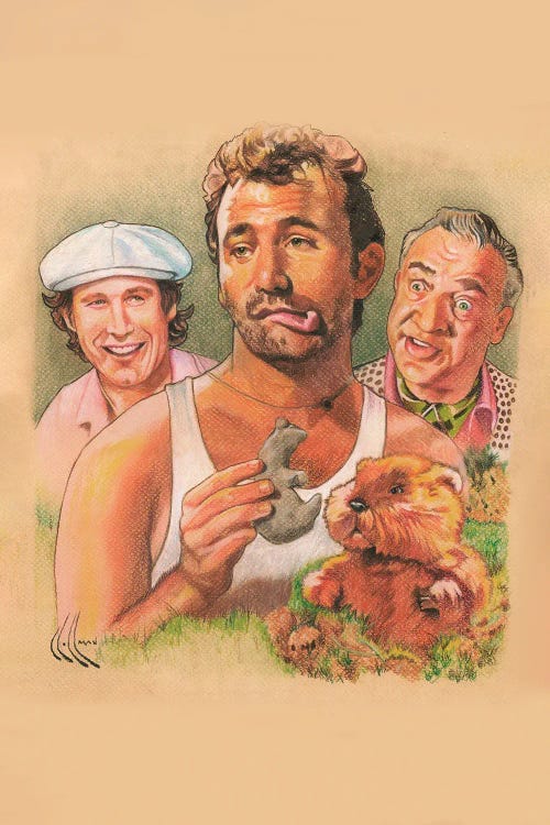 Caddyshack Collage by Chris Hoffman Art wall art