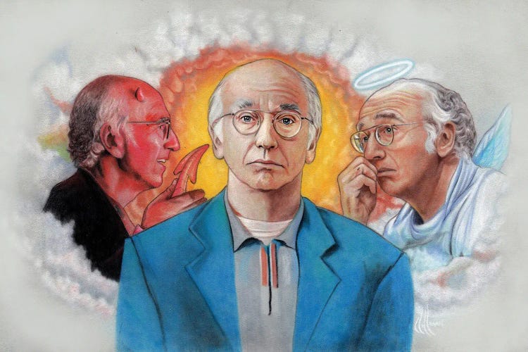 Curb Your Enthusiasm by Chris Hoffman Art wall art