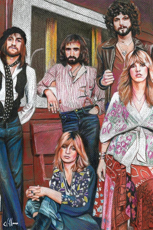 Fleetwood Mac by Chris Hoffman Art wall art