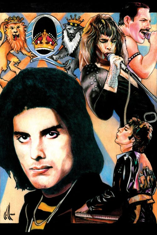 Freddie Mercury Collage