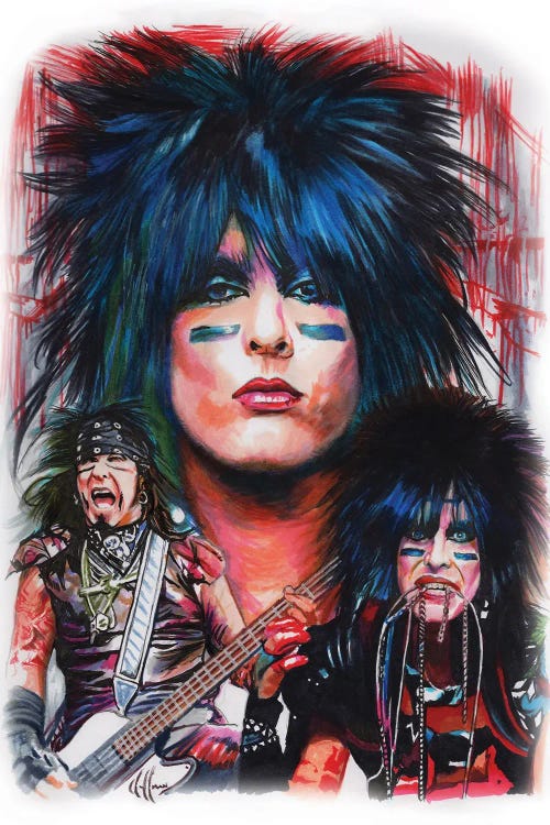 Nikki Sixx Collage