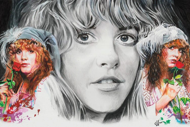 Stevie Nicks by Chris Hoffman Art wall art