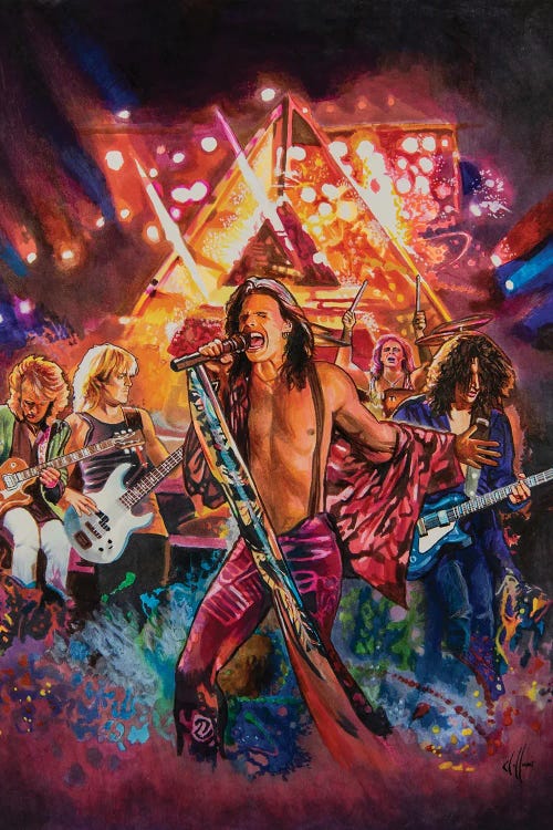 Aerosmith II by Chris Hoffman Art wall art