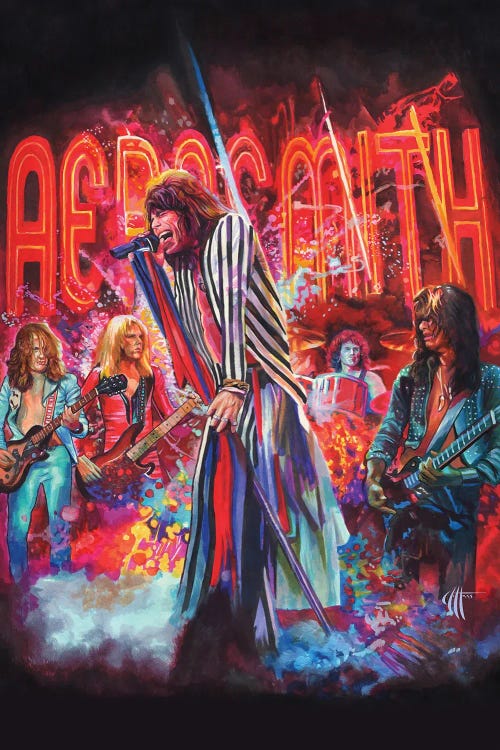 Aerosmith I by Chris Hoffman Art wall art