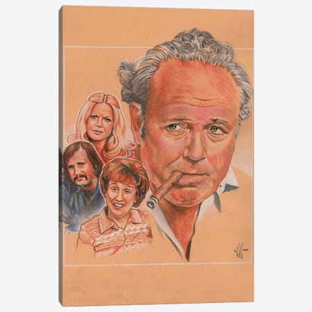 All In The Family Canvas Print #HFM62} by Chris Hoffman Art Canvas Print
