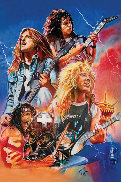 Metallica by Chris Hoffman Art wall art